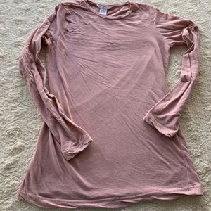 CAbi size Medium Blush pink long sleeve